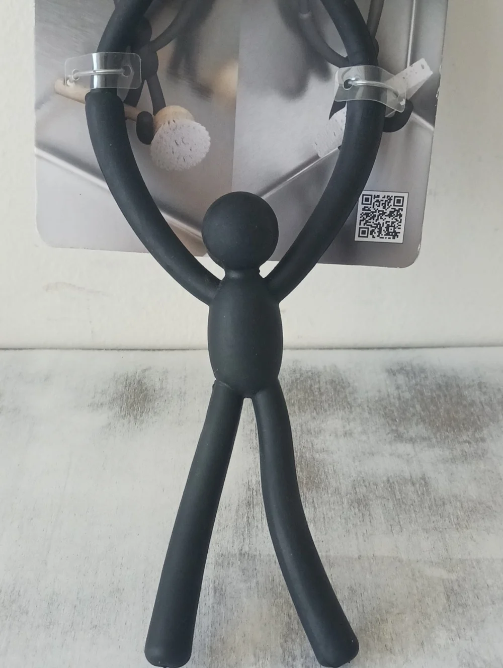 Umbra Buddy Hanging Hook - Black Silicone